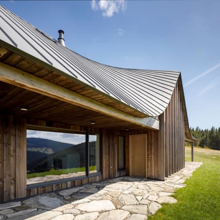 A House in a Mountain Meadow